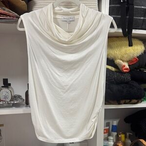 Michael Stars Cream Cowl Neck Sweater